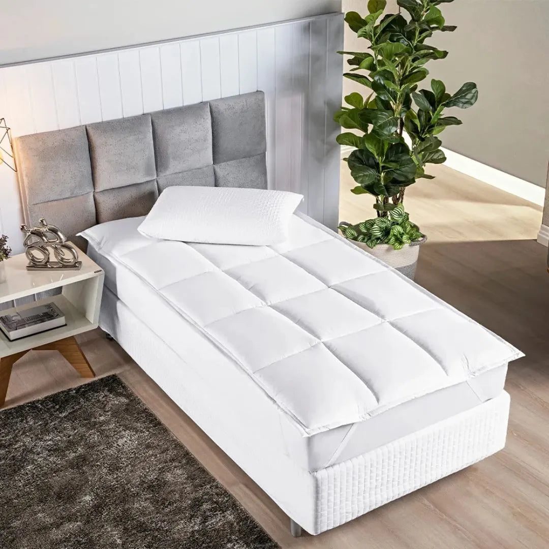 Conheça o Pillow Top Colchão Solteiro da Chame do Detalhe