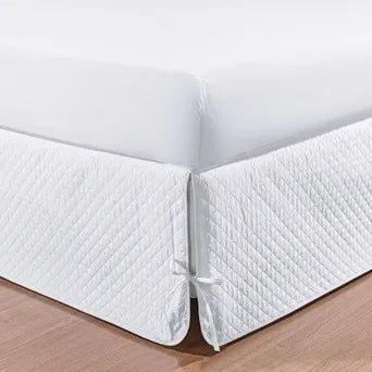 Foto de Saia Para Cama Box Requinte Branca muito bonita