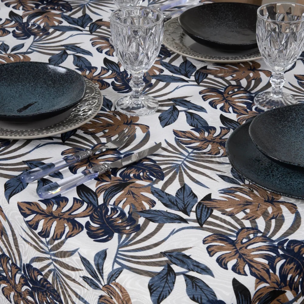 Foto de Detalhes da Toalha de Mesa Jacquard Jardim Botânico da Charme do Detalhe muito bonita